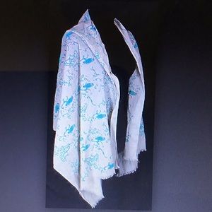 Anthropologie owl scarf NWT